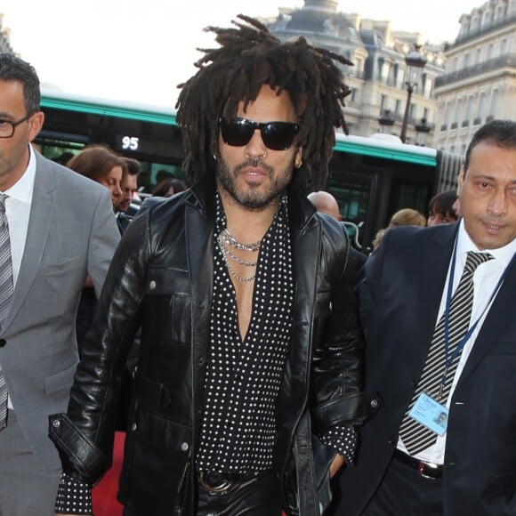 Lenny Kravitz - Le palais Garnier accueille le gala d'ouverture de la saison de danse 2017/2018 du ballet de l'Opéra National de Paris, le 21 septembre 2017.