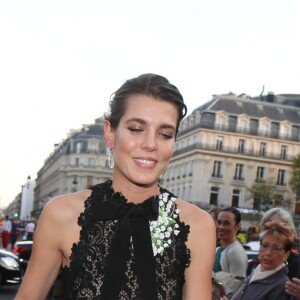 Charlotte Casiraghi et son compagnon Dimitri Rassam - Le palais Garnier accueille le gala d'ouverture de la saison de danse 2017/2018 du ballet de l'Opéra National de Paris, le 21 septembre 2017.