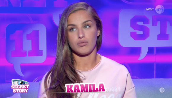 Kamila - "Secret Story 11", sur NT1. Le 19 septembre 2017.