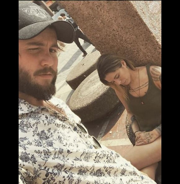 Alexandre Gérard de "Secret Story 6" et sa petite amie, Instagram, juin 2017