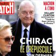 Couverture du magazine "Paris Match", numéro 3567, en kiosques le 28 septembre 2017.