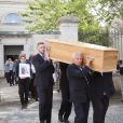 Obsèques de Gisèle Casadesus au temple protestant de Saint-Martin en Ré sur l'île de Ré le 28 septembre 2017. © Patrick Bernard-Thibault Moritz/Bestimage