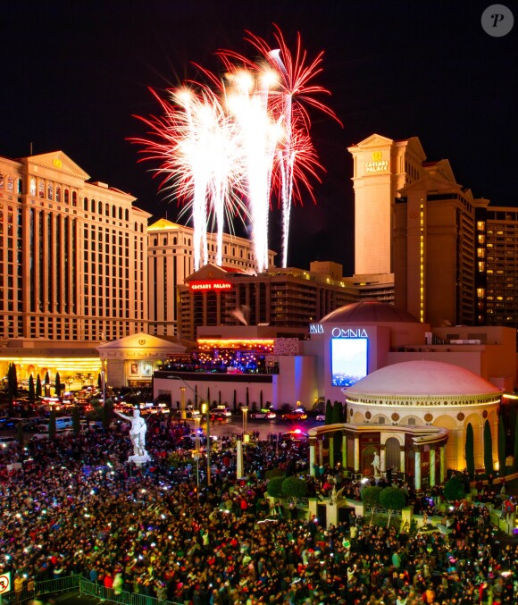 Caesars Palace à Las Vegas, 31 décembre 2015