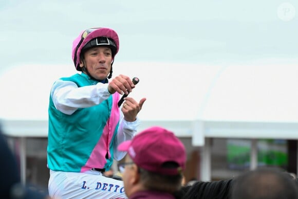 Lanfranco Dettori (Victorieux du Qatar Prix de l'Arc de Triomphe) - 96ème Qatar Prix de l'Arc de Triomphe à l'Hippodrome de Chantilly le 1er octobre 2017. © Coadic Guirec/Bestimage