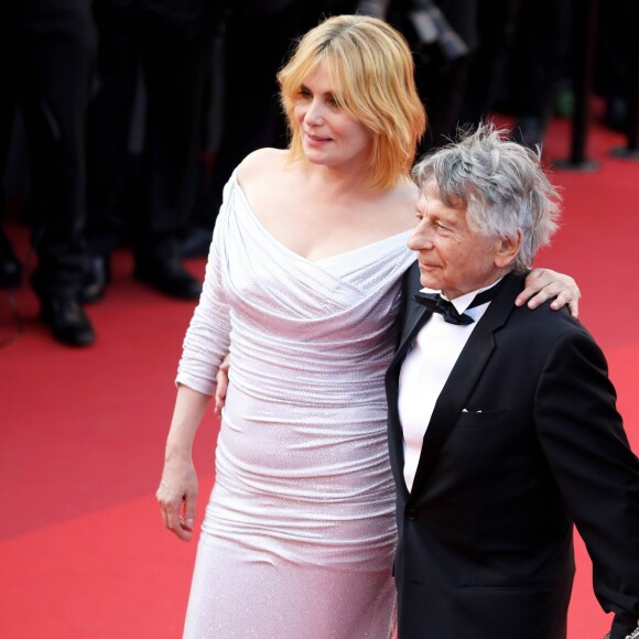 Eva Green, Roman Polanski et sa femme Emmanuelle Seigner - Montée des marches du film "D'après une Histoire Vraie" lors du 70e Festival International du Film de Cannes. Le 27 mai 2017. © Borde-Jacovides-Moreau/Bestimage