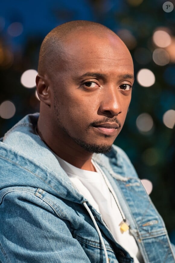 Exclusif - Soprano - Tournage de l'émission "Merci Renaud" dans les studios de la Plaine Saint-Denis le 15 novembre 2016, qui sera diffusée le samedi 17 décembre 2016 en prime time sur France 2. © Cyril Moreau / Bestimage