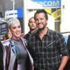 Lionel Richie, Katy Perry et Luke Bryan arrivent à l'émission "Good Morning America" pour la promotion de "America Idol" à New York, le 4 octobre 2017.