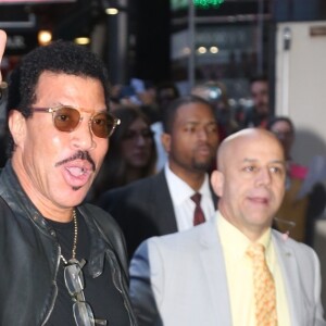 Lionel Richie arrivant à l'émission "Good Morning America" à New York le 4 octobre 2017.
