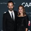 Benjamin Millepied et sa femme Natalie Portman - Les célébrités arrivent à la soirée "Dance Project Gala" à Los Angeles le 7 octobre 2017.
