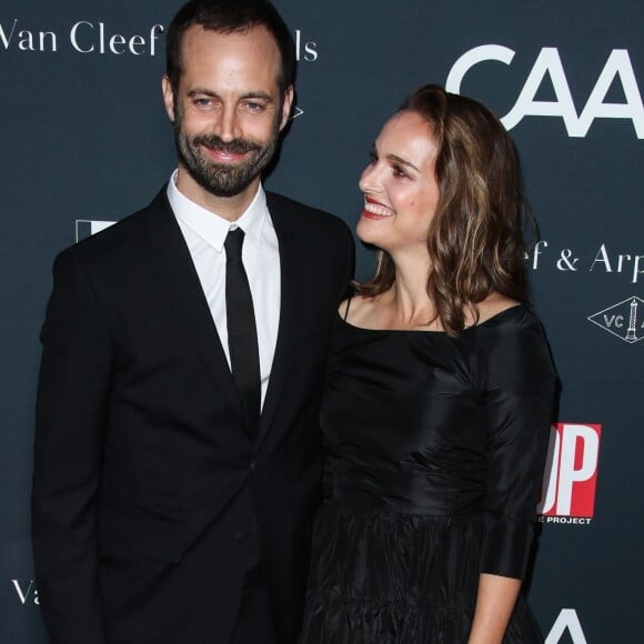 Benjamin Millepied et sa femme Natalie Portman - Les célébrités arrivent à la soirée "Dance Project Gala" à Los Angeles le 7 octobre 2017.