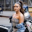 Demi Lovato à New York pour la promotion de son dernier album 'Tell Me You Love Me' à New York le 29 septembre 2017.