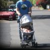 Exclusif - Hayden Christensen passe la journée avec sa fille Brair Rose à Pasadena, le 5 octobre 2017.