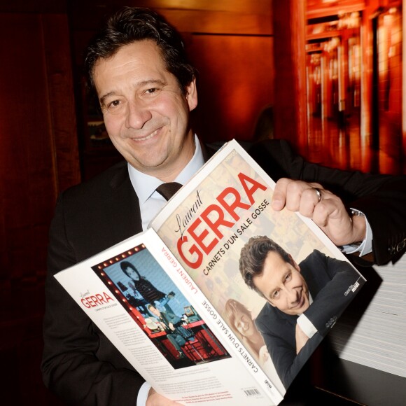 Semi-Exclusif - Lancement du livre de Laurent Gerra "Carnets d'un sale gosse", soirée organisée par Five Eyes Production, au Buddha-Bar à Paris, le 9 octobre 2017. © Rachid Bellak/Bestimage