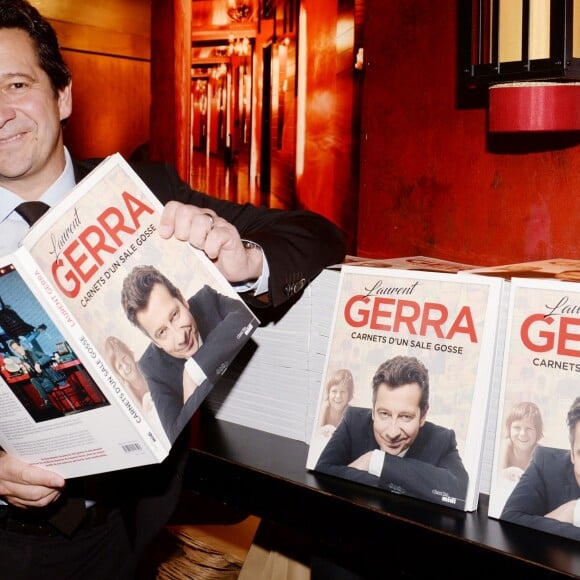 Semi-Exclusif - Lancement du livre de Laurent Gerra "Carnets d'un sale gosse", soirée organisée par Five Eyes Production, au Buddha-Bar à Paris, le 9 octobre 2017. © Rachid Bellak/Bestimage