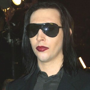 Johnny Depp et Marilyn Manson à Los Angeles en 2001.