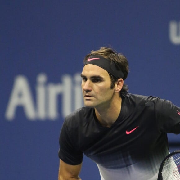 Roger Federer lors du Day 10 de l'US Open 2017 à New York, le 6 septembre 2017. © John Barrett/Globe Photos via Zuma Press/Bestimage