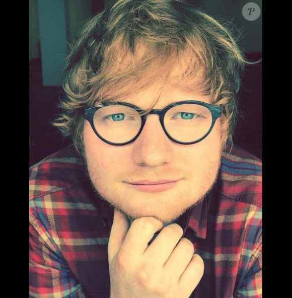Ed Sheeran pose sur Instagram, octobre 2017.