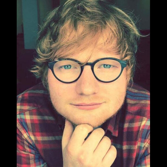 Ed Sheeran pose sur Instagram, octobre 2017.