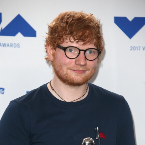 Ed Sheeran à la soirée MTV Video Music Awards 2017 au Forum à Inglewood, le 27 août 2017.