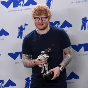 Ed Sheeran à la soirée MTV Video Music Awards 2017 au Forum à Inglewood, le 27 août 2017.