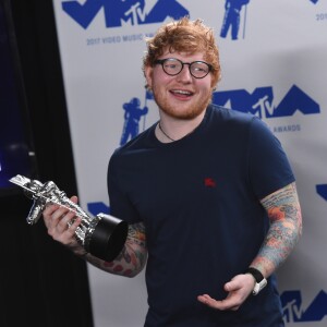 Ed Sheeran à la soirée MTV Video Music Awards 2017 au Forum à Inglewood, le 27 août 2017.