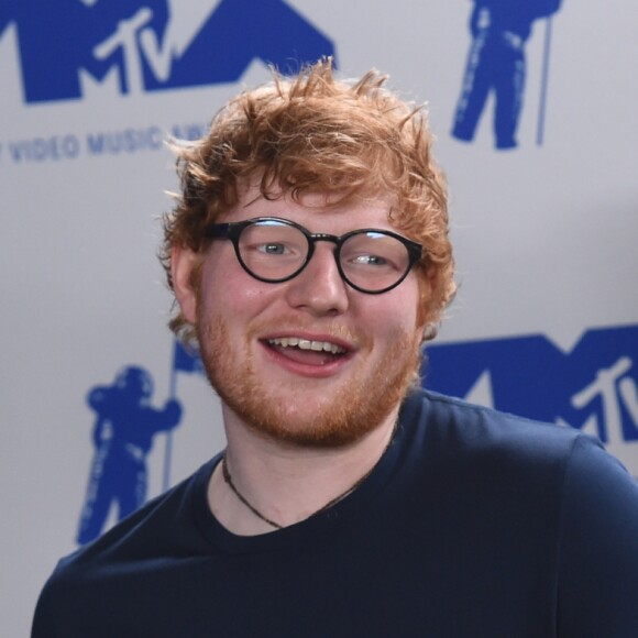 Ed Sheeran à la soirée MTV Video Music Awards 2017 au Forum à Inglewood, le 27 août 2017.
