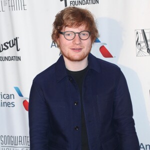 Ed Sheeran - 48ème soirée annuelle de gala des "Songwriters Hall Of Fame Induction and Awards" à l'hôtel Marriott Marquis à New York, le 15 juin 2017.