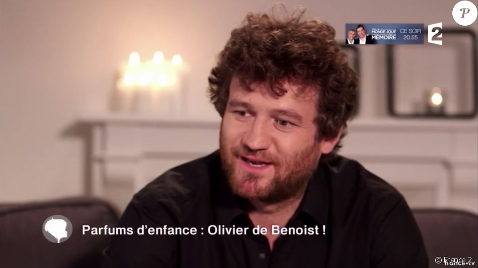 Olivier de Benoist raconte son enfance pour la chronique de Danielle Moreau dans &quot;C&#039;est au programme&quot;, présenté par Sophie Davant, le 17 octobre 2017 sur France 2.