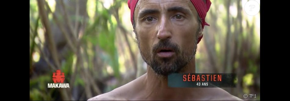 Sébastien - &quot;Koh-Lanta Fidji&quot; sur TF1, le 20 octobre 2017.