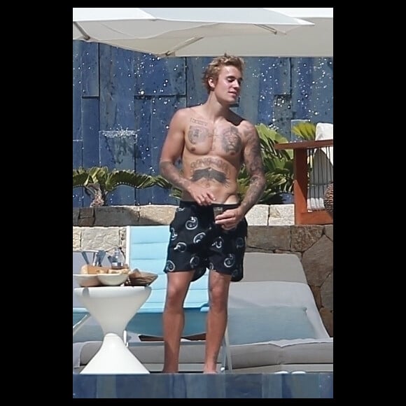 Justin Bieber à Los Cabos au Mexique. Le 13 octobre 2017