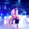 Camille Lacourt et Hajiba Fahmy - "Danse avec les stars 8" sur TF1. Le 28 octobre 2017.