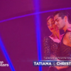 Tatiana Silva et Christophe Licata - "Danse avec les stars 8" sur TF1. Le 28 octobre 2017.