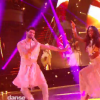 Hapsatou Sy et Jordan Mouillerac - "Danse avec les stars 8" sur TF1. Le 28 octobre 2017.
