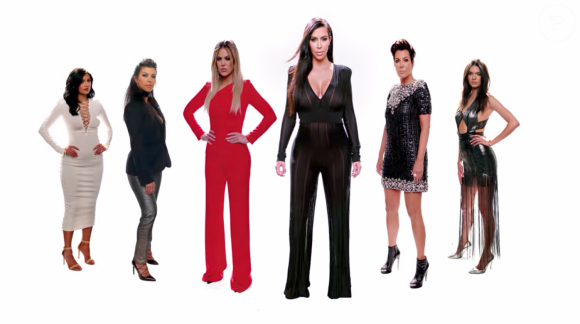 L'incroyable famille Kardashian. Photos promotionnelles 2017.