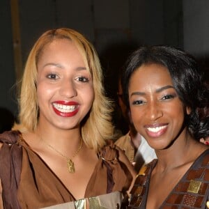 Estelle Mossely et Hapsatou Sy - Soirée inaugurale du 23ème Salon du Chocolat en faveur de l'association Mécénat Chirurgie Cardiaque à Paris. Le 27 octobre 2017 © Perusseau - Veeren / Bestimage