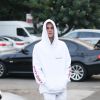 Justin Bieber à Los Angeles le 29 octobre 2017. Quelques instants auparavant, le chanteur avait été aperçu dans un café lors d'un rendez-vous en tête-à-tête avec Selena Gomez.