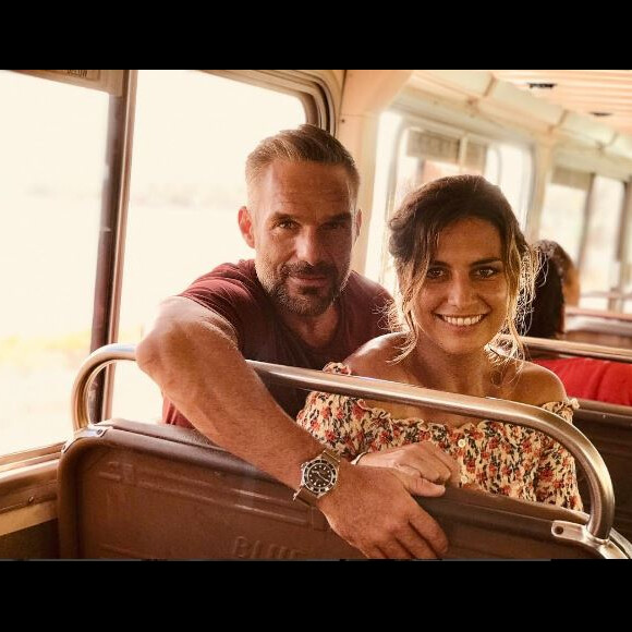 Laetitia Milot et Philippe Bas à Bora Bora, octobre 2017, Instagram