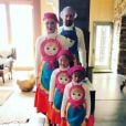 Katherine Heigl et sa famille dans la peau de poupées russes pour Halloween 2017.