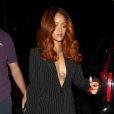 La chanteuse Rihanna et Karim Benzema arrivent, comme par hasard, séparément au Hooray Henry's nightclub à West Hollywood, le 19 juin 2015.