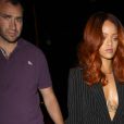 La chanteuse Rihanna et Karim Benzema arrivent, comme par hasard, séparément au Hooray Henry's nightclub à West Hollywood, le 19 juin 2015.
