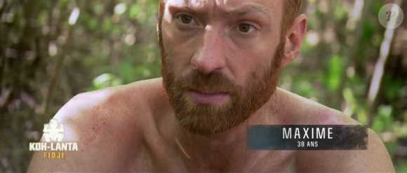 Maxime dans "Koh-Lanta Fidji" (TF1), vendredi 3 novembre 2017.