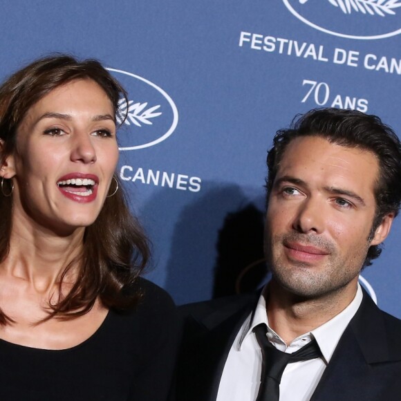 Doria Tillier et son compagnon Nicolas Bedos - Soirée à l'occasion des 70 ans du tout premier festival de Cannes à l'école des Beaux Arts à Paris, le 20 Septembre 2016. © Dominique Jacovides/Bestimage