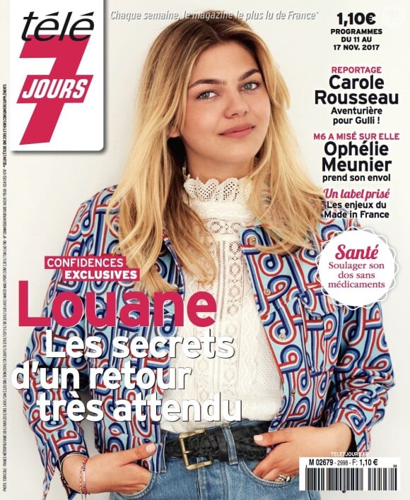 Magazine "Télé 7 Jours" en kiosques le 6 novembre 2017.