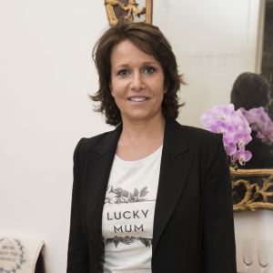 Exclusif - Carole Rousseau au cocktail organisé pour le lancement de "Lucky Mum". Un Concept "Kids & Pets & Family Friendly" qui s'articule autour d'un site webzine, d'une boutique avec une collection prêt-à-porter et des ateliers créatifs destinés aux mamans et à leurs enfants. Paris, le 10 mai 2017. © Olivier Borde-Guirec Coadic/Bestimage