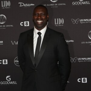 Omar Sy au photocall de la 11ème cérémonie des Globes de Cristal au Lido à Paris le 30 janvier 2017. © CVS / Bestimage  Celebs arriving at 11th Globes de Cristal Awards at Lido in Paris on january 30th, 201730/01/2017 - 