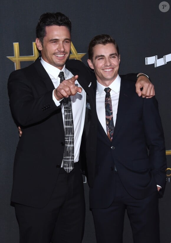 James Franco et son frère Dave Franco à la 21e soirée annuelle des Hollywood Film Awards à Los Angeles, le 5 novembre 2017.  © Chris Delmas/Bestimage