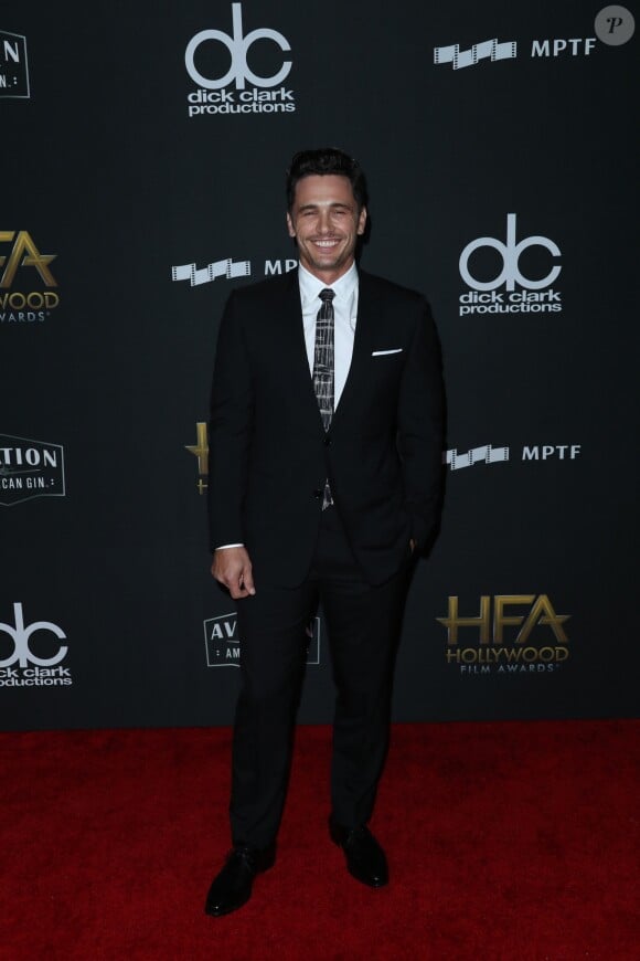 James Franco à la 21e soirée annuelle des Hollywood Film Awards à Los Angeles, le 5 novembre 2017.