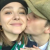 Chloe Moretz et Brooklyn Beckham à Dublin. Octobre 2017.