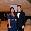 Louis Ducruet et sa compagne Marie lors de la 15e édition du Golden Foot Hublot Award, remis à Iker Casillas le 7 novembre 2017 à l'hôtel Mériden à Monaco. © Bruno Bebert/Bestimage