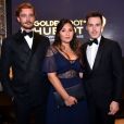 Pierre Casiraghi, Louis Ducruet et sa compagne Marie lors de la 15e édition du Golden Foot Hublot Award, remis à Iker Casillas le 7 novembre 2017 à l'hôtel Mériden à Monaco. © Bruno Bebert/Bestimage